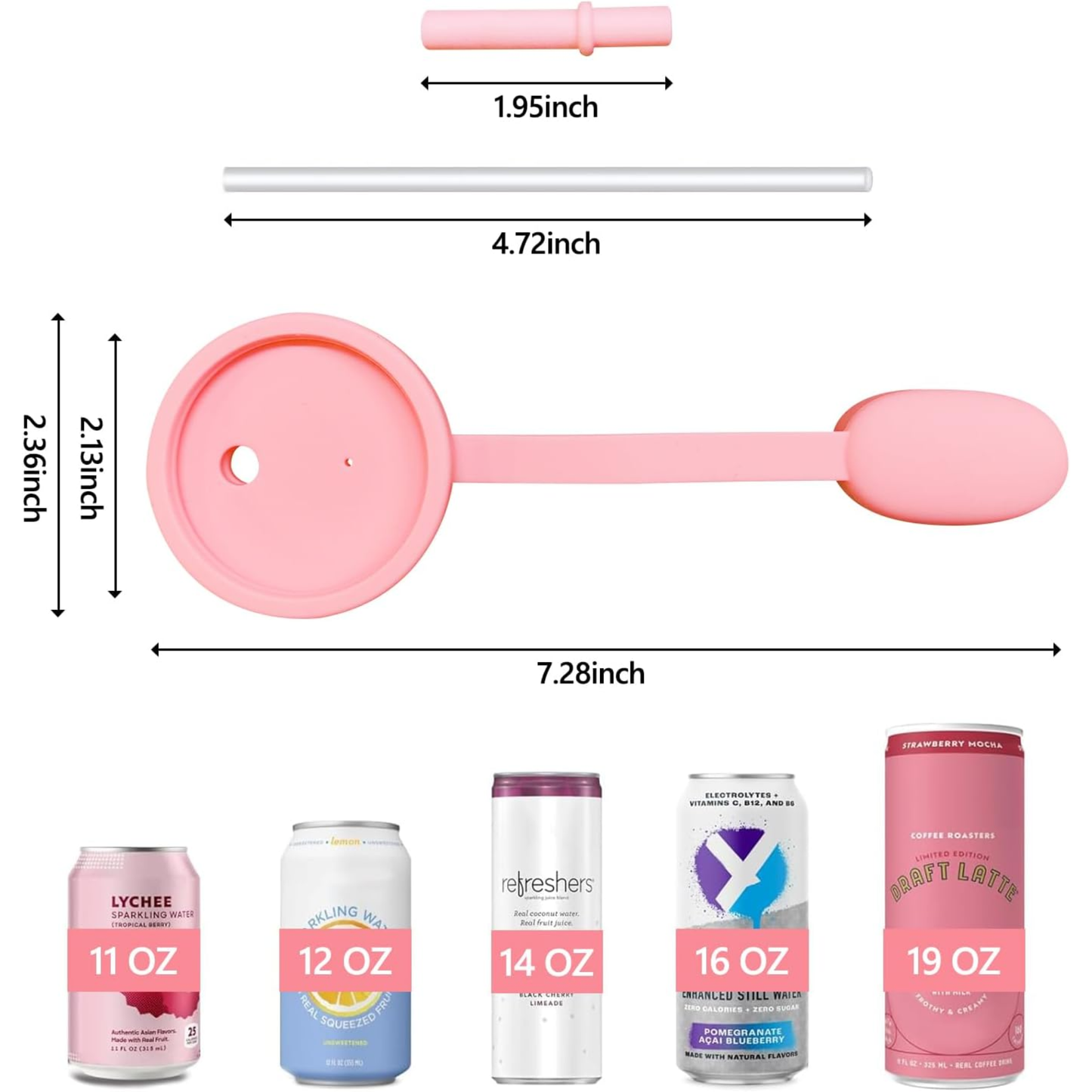 Silicone Anti-Spill Lid for Can Drinks
