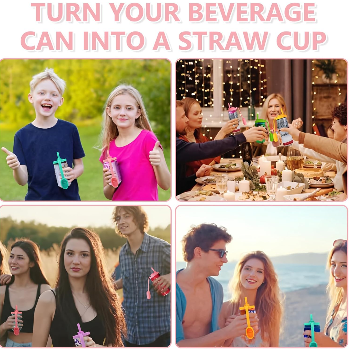 Silicone Anti-Spill Lid for Can Drinks
